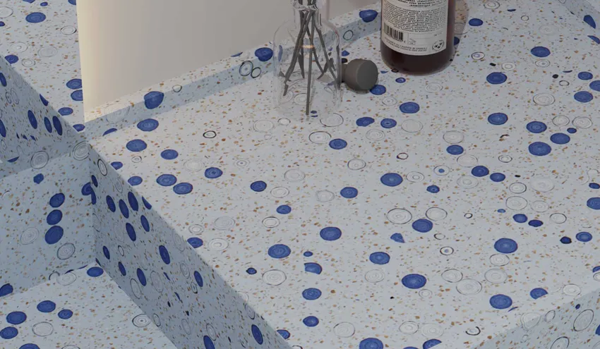 Терраццо Blue Ocean